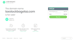 Desktop Screenshot of loxstockbagelaz.com