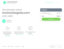 Tablet Screenshot of loxstockbagelaz.com